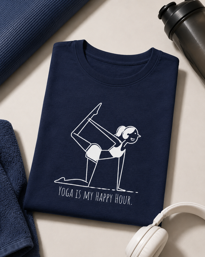 YOGA TIME - Women's Round Neck T-Shirt