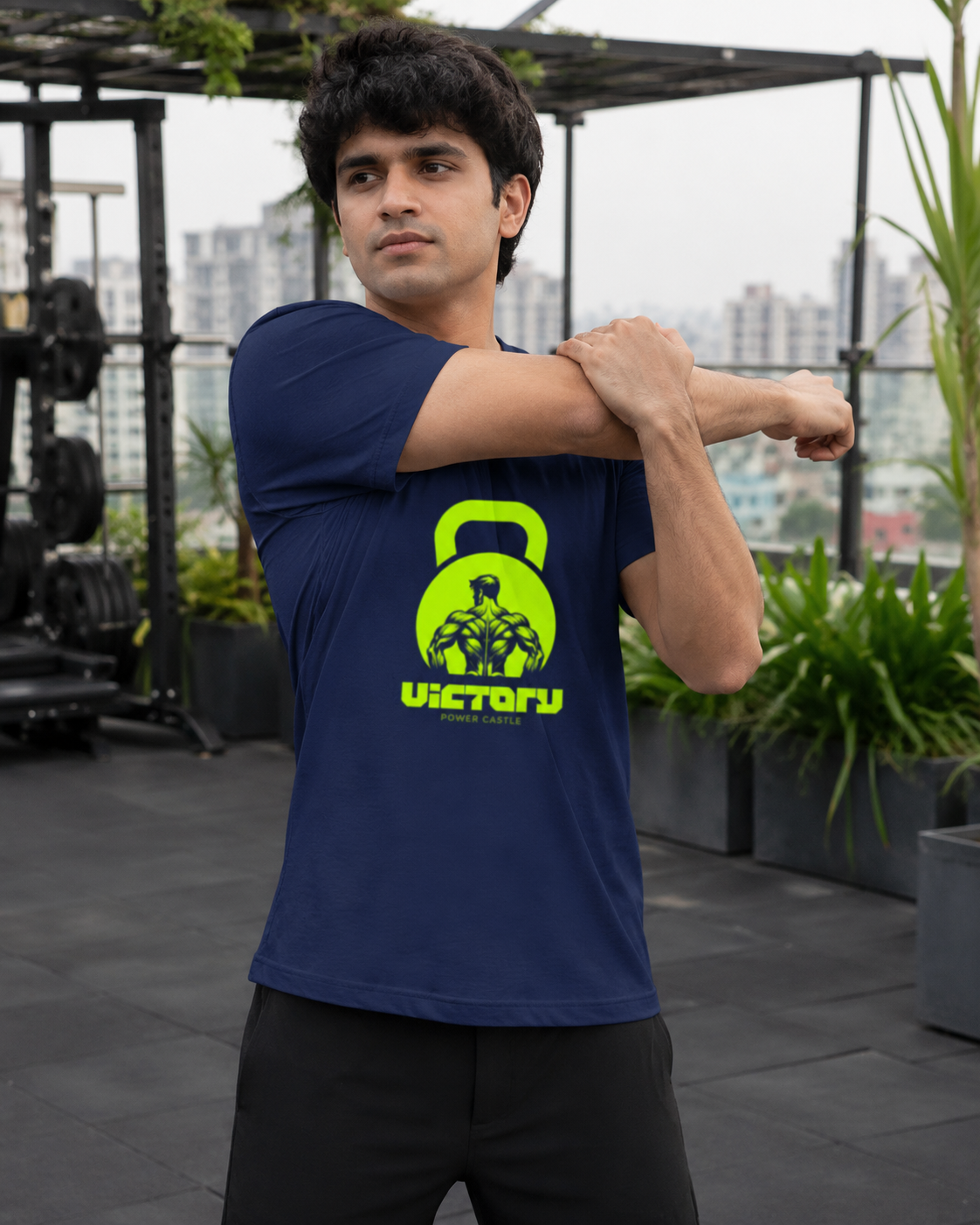 VICTORY - Round Neck T-Shirt