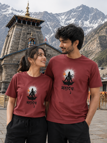 MAHADEV - Unisex Round Neck T-Shirt