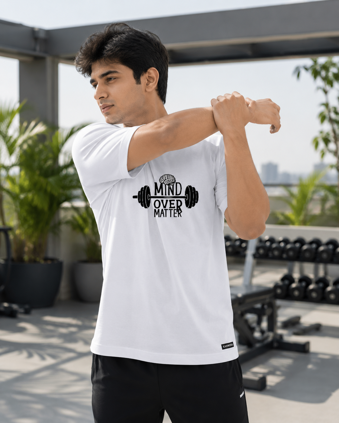Mind Over Matter - Round Neck T-Shirt
