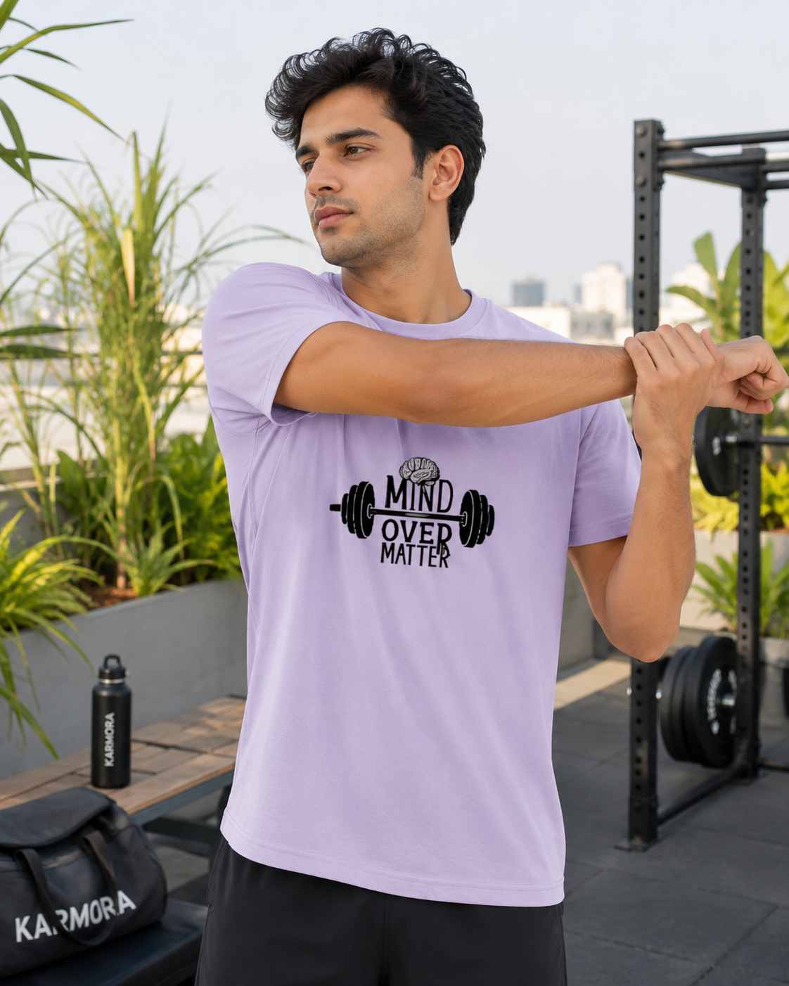 Mind Over Matter - Round Neck T-Shirt