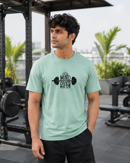 Mind Over Matter - Round Neck T-Shirt