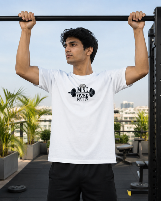 Mind Over Matter - Round Neck T-Shirt
