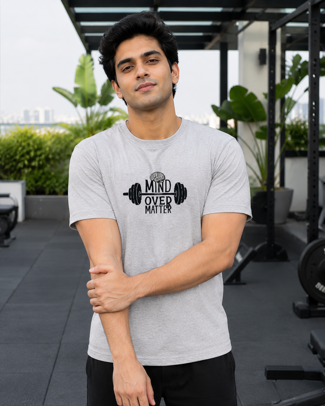 Mind Over Matter - Round Neck T-Shirt