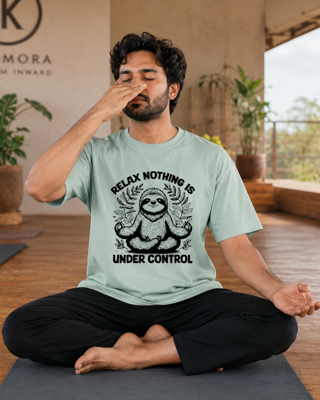 Nothing is Under Control - Round Neck Unisex T-Shirt
