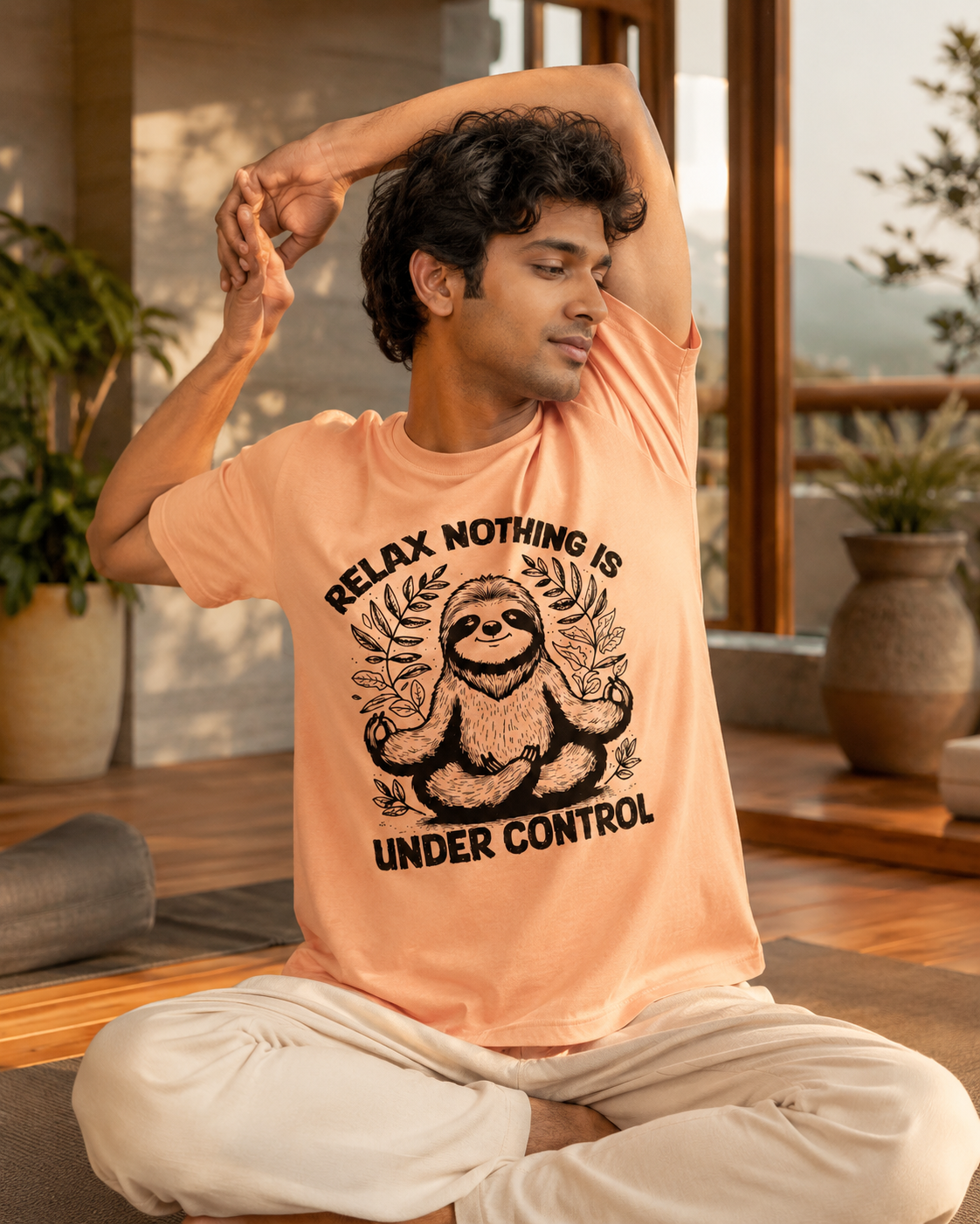 Nothing is Under Control - Round Neck Unisex T-Shirt