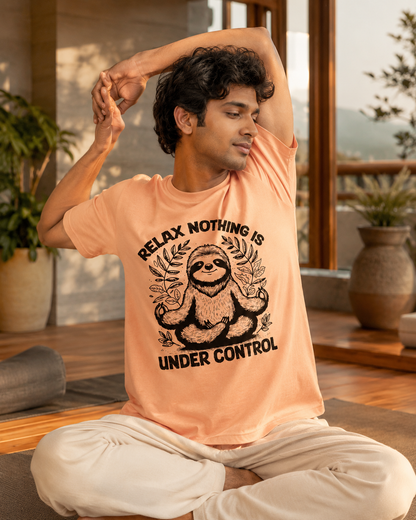 Nothing is Under Control - Round Neck Unisex T-Shirt