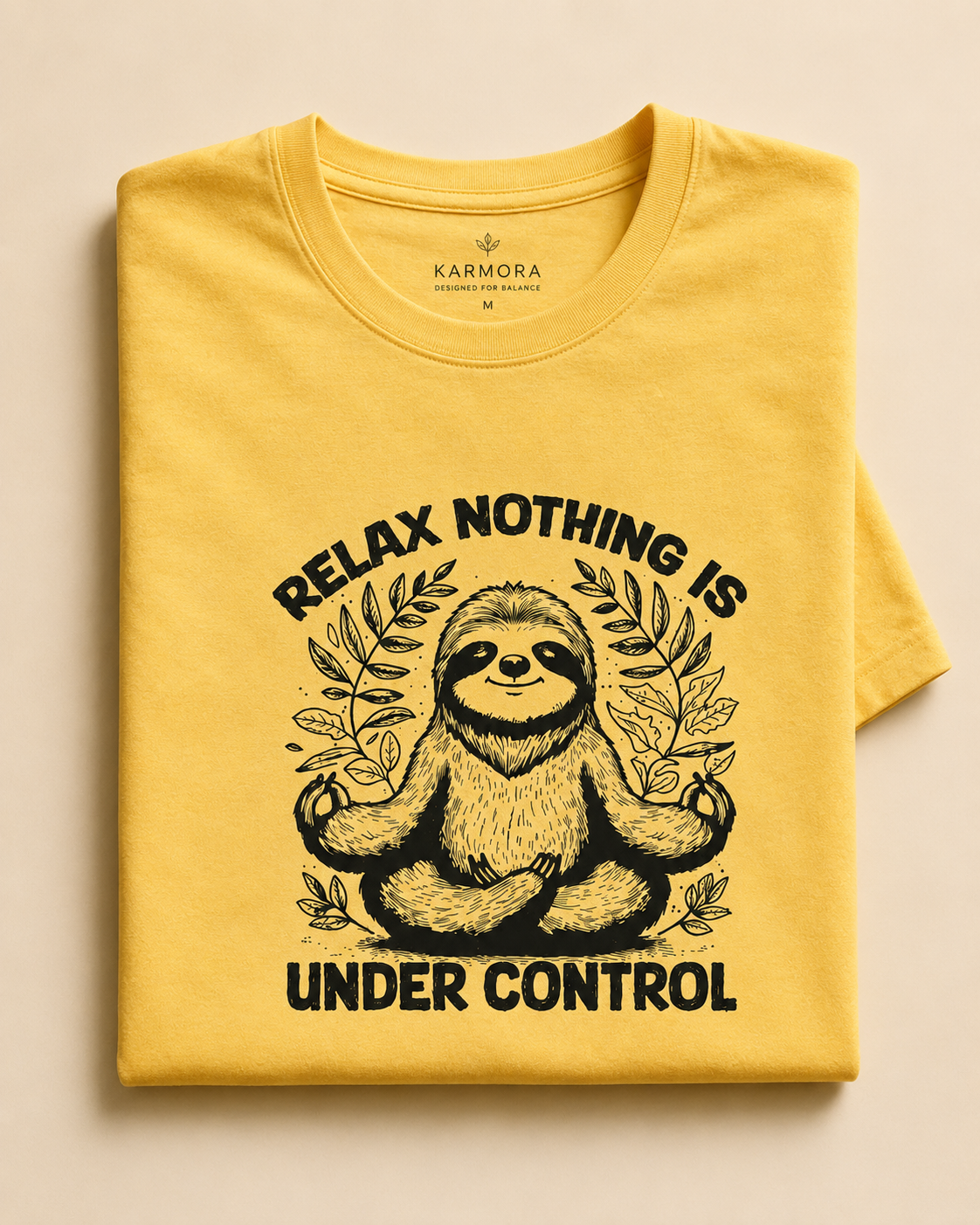 Nothing is Under Control - Round Neck Unisex T-Shirt
