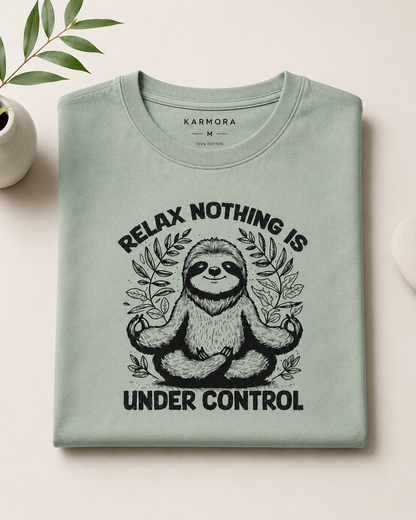 Nothing is Under Control - Round Neck Unisex T-Shirt