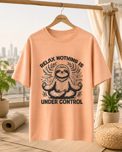 Nothing is Under Control - Round Neck Unisex T-Shirt