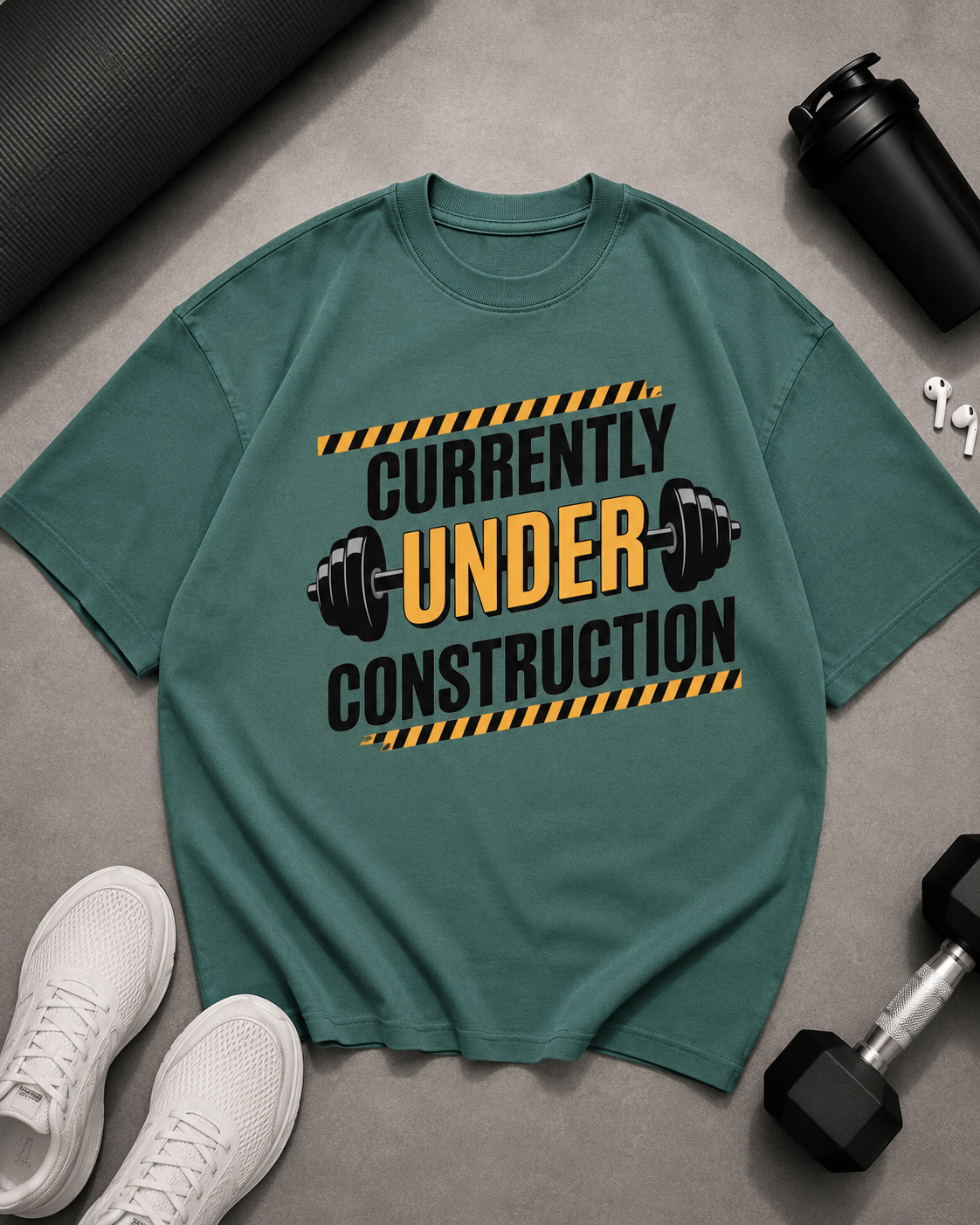 UNDER CONSTRUCTION  - Round Neck Unisex T-Shirt