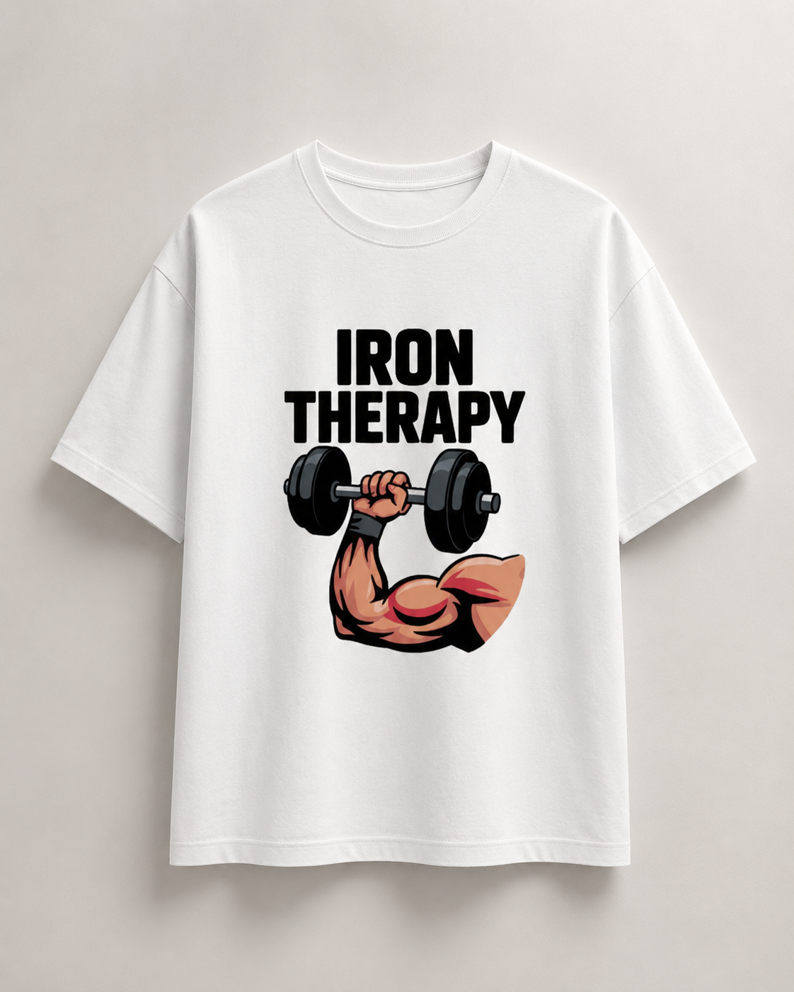 IRON THERAPY - Round Neck Unisex T-Shirt