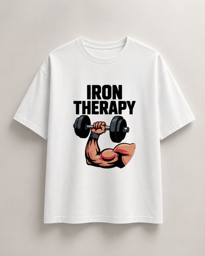 IRON THERAPY - Round Neck Unisex T-Shirt