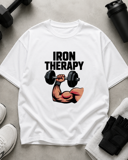 IRON THERAPY - Round Neck Unisex T-Shirt