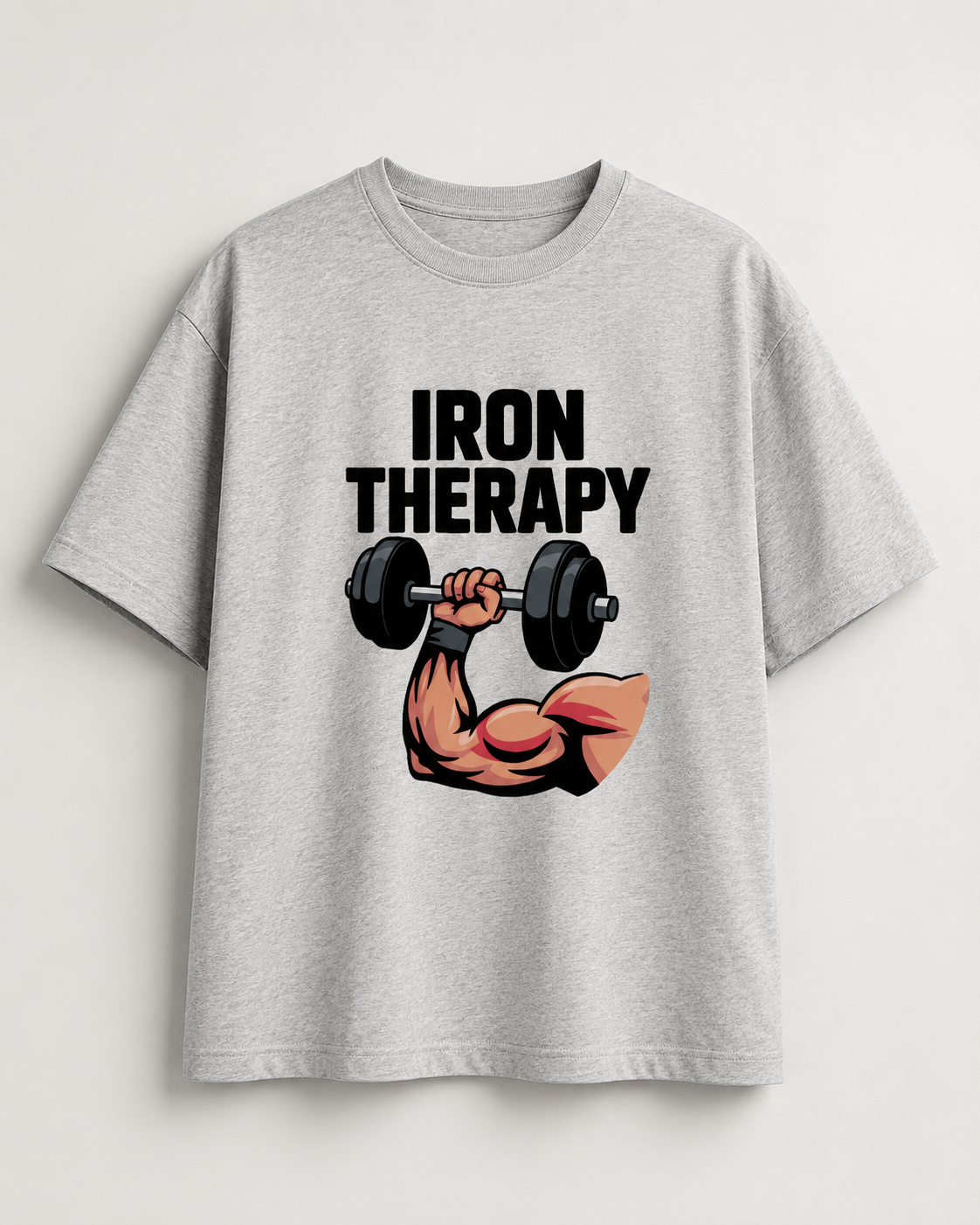 IRON THERAPY - Round Neck Unisex T-Shirt