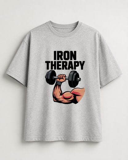 IRON THERAPY - Round Neck Unisex T-Shirt