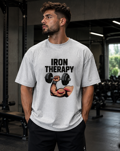 IRON THERAPY - Round Neck Unisex T-Shirt