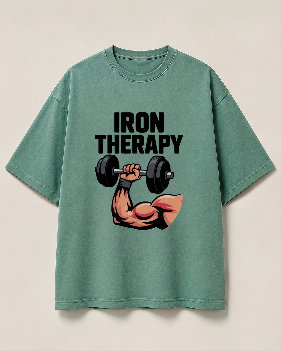 IRON THERAPY - Round Neck Unisex T-Shirt