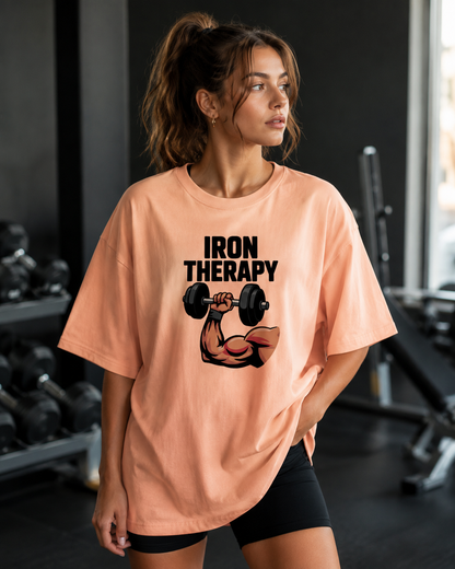 IRON THERAPY - Round Neck Unisex T-Shirt