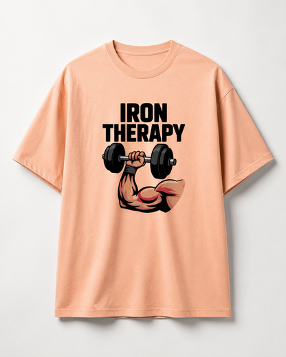 IRON THERAPY - Round Neck Unisex T-Shirt