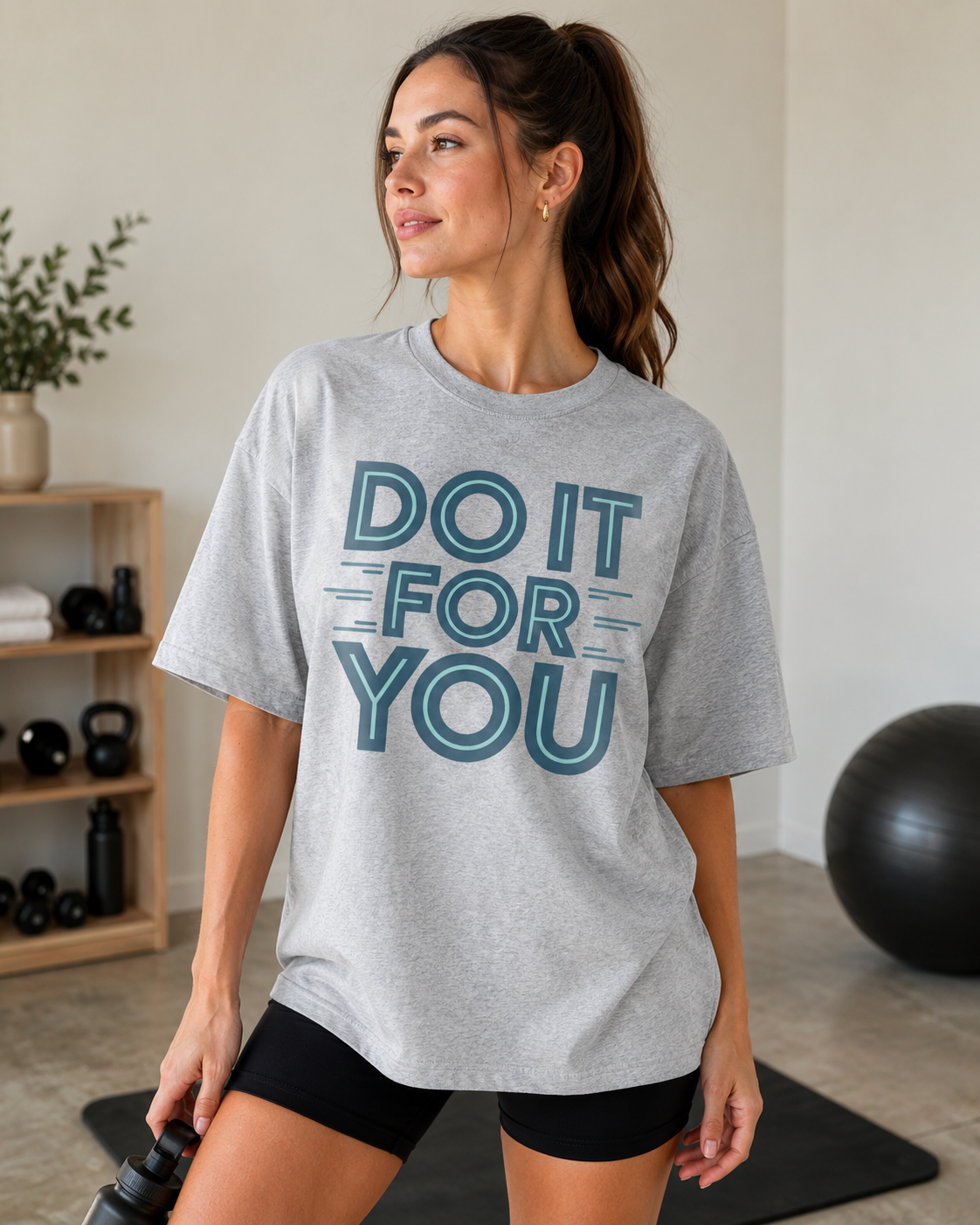 DO IT FOR YOU - Round Neck Unisex T-Shirt