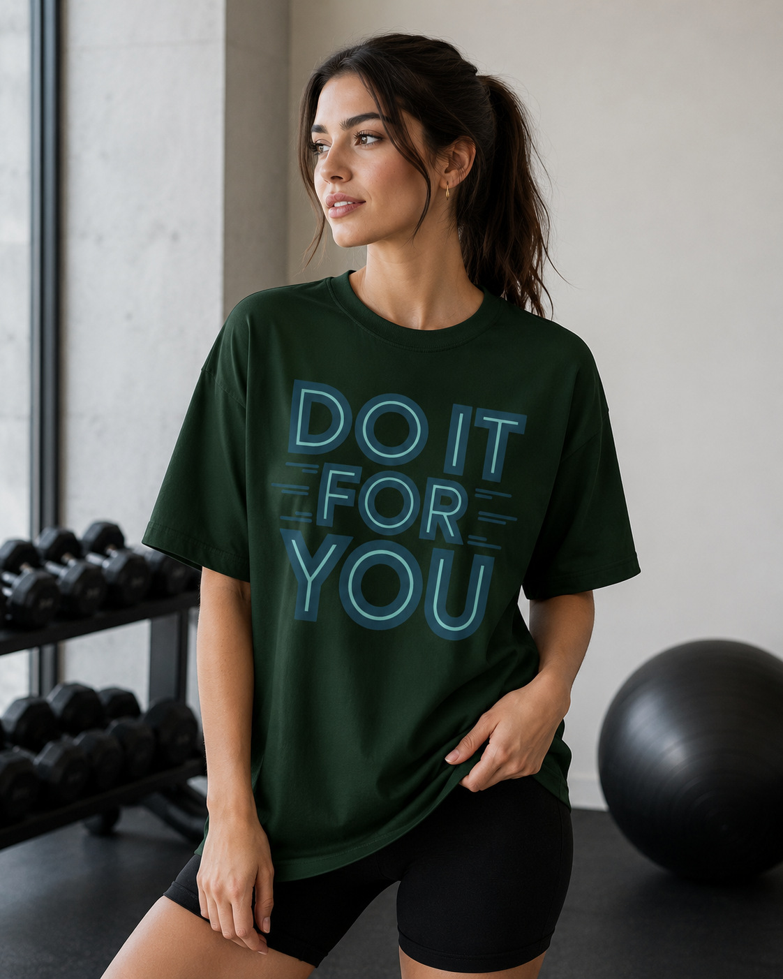 DO IT FOR YOU - Round Neck Unisex T-Shirt