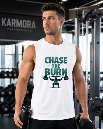 CHASE THE BURN - Men's Sleeveless T-Shirt