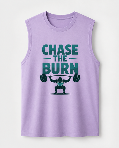 CHASE THE BURN - Men's Sleeveless T-Shirt