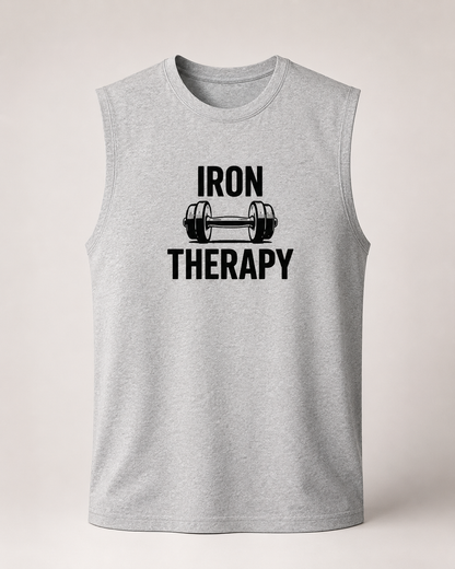 IRON THERAPY - Men's Sleeveless T-Shirt