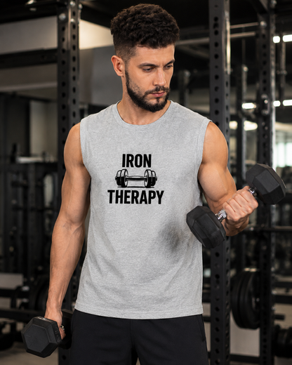 IRON THERAPY - Men's Sleeveless T-Shirt