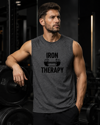 IRON THERAPY - Men's Sleeveless T-Shirt