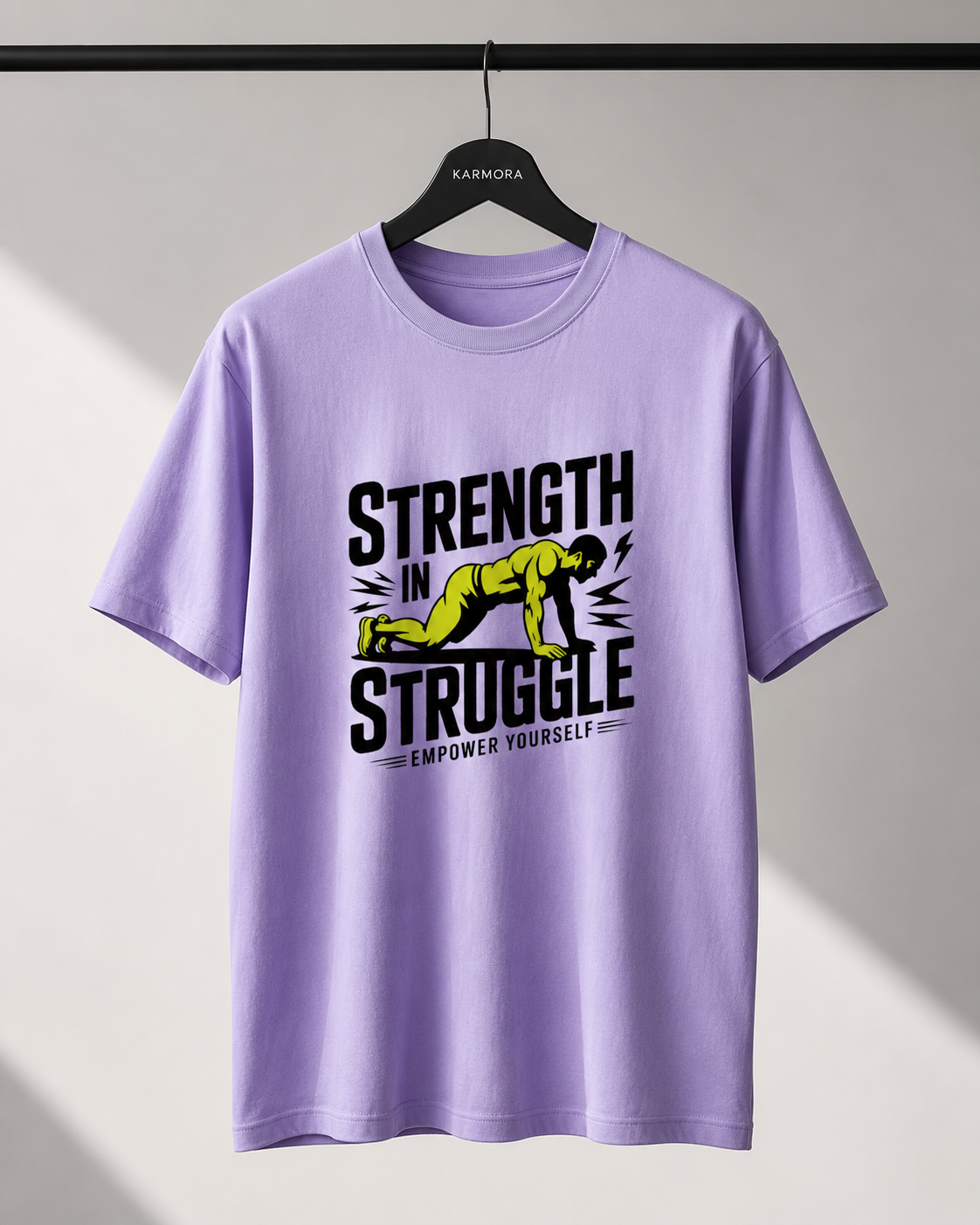 STRUGGLE IN STRENGTH - Round Neck Unisex T-Shirt
