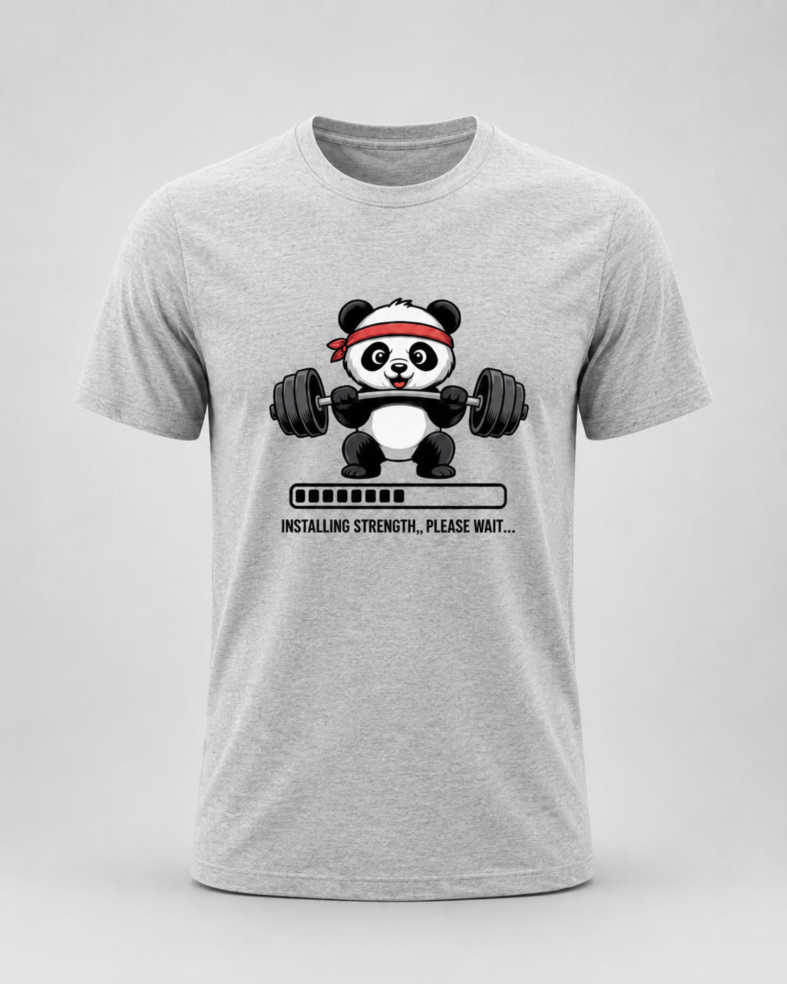 PANDA - Unisex Round Neck T-Shirt