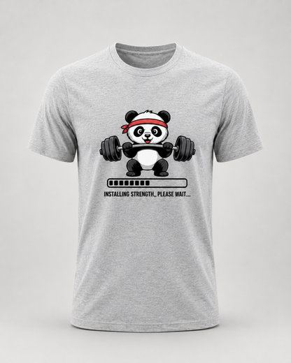 PANDA - Unisex Round Neck T-Shirt