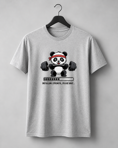 PANDA - Unisex Round Neck T-Shirt