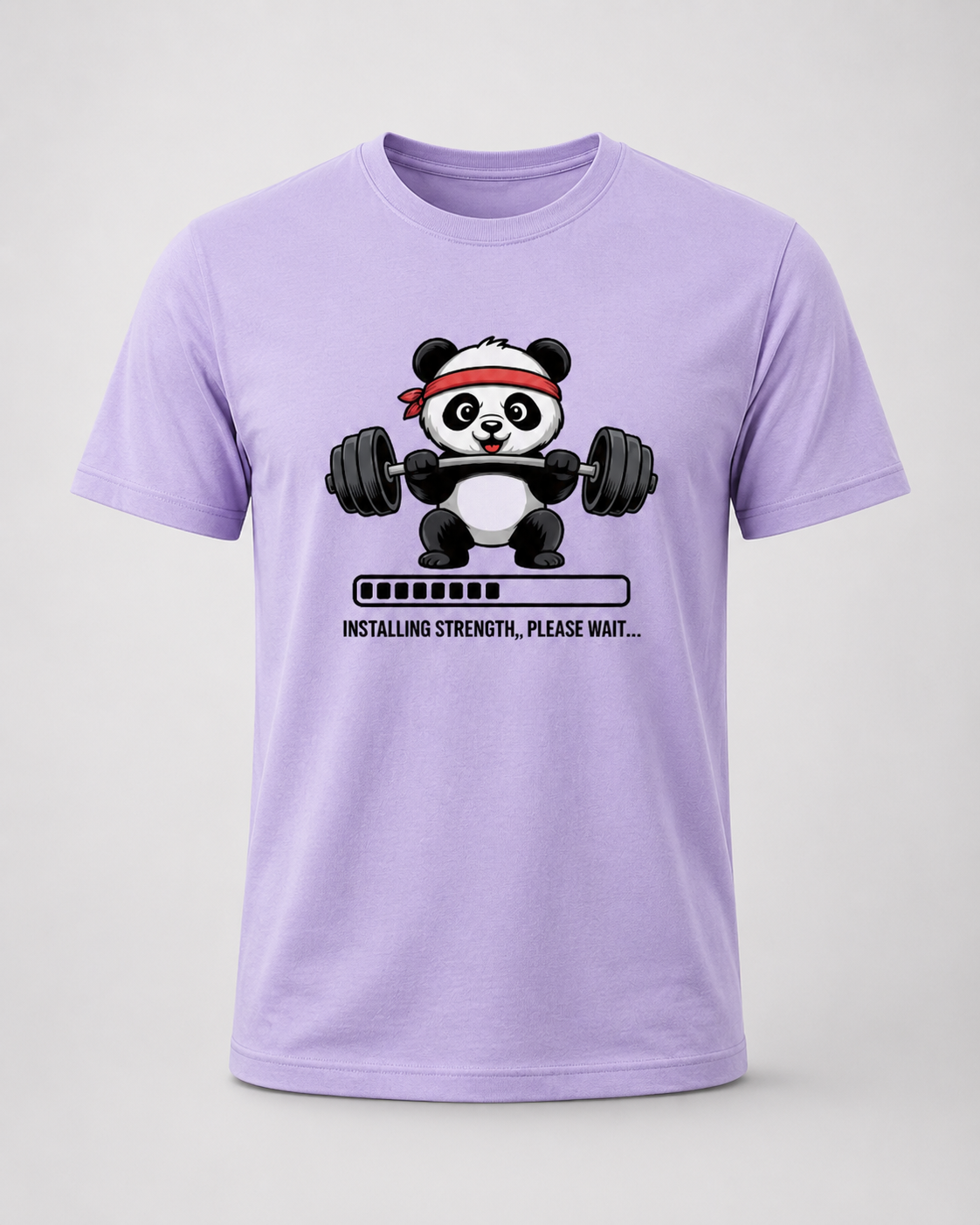 PANDA - Unisex Round Neck T-Shirt