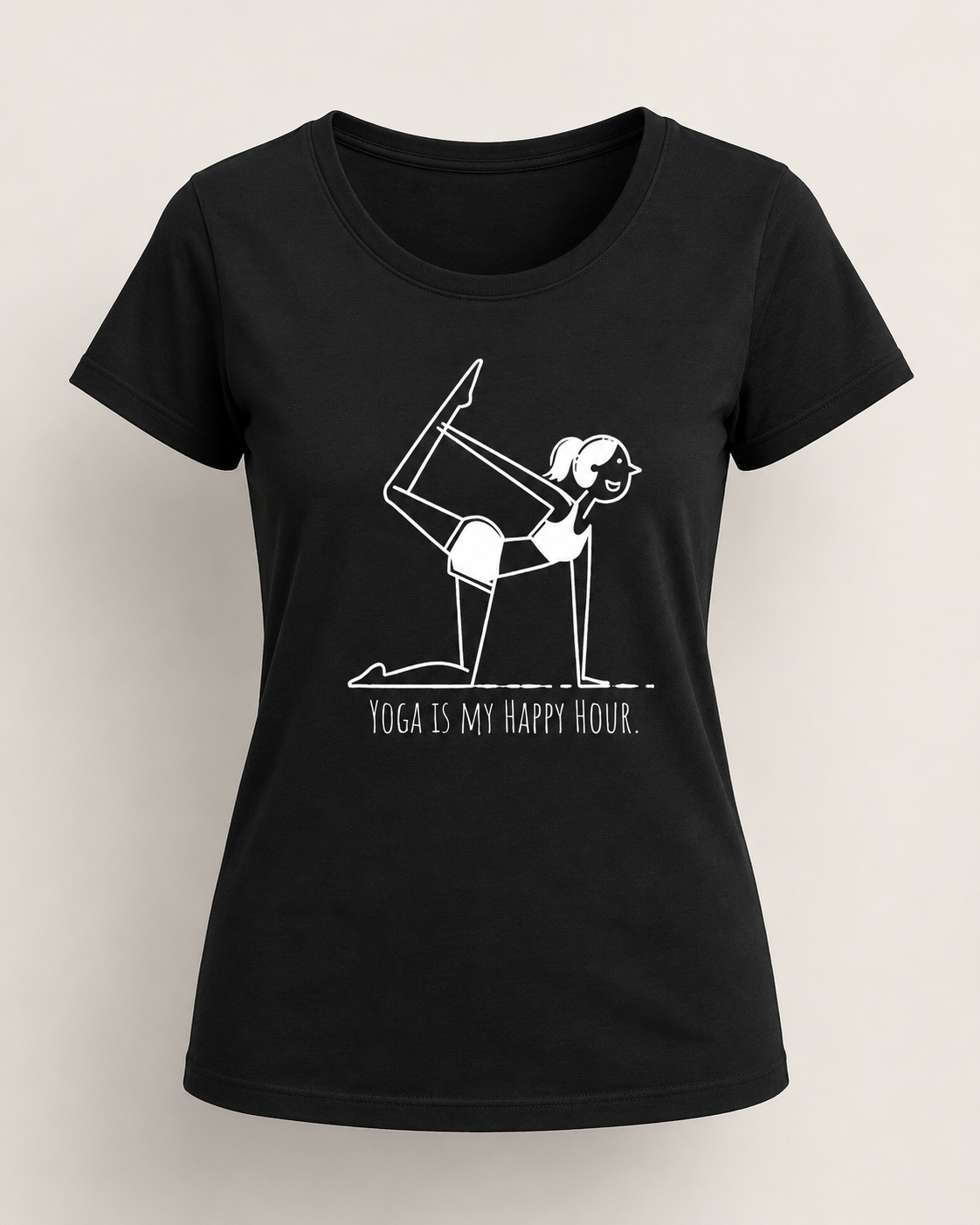 YOGA TIME - Women's Round Neck T-Shirt