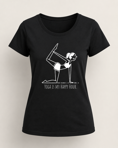 YOGA TIME - Women's Round Neck T-Shirt