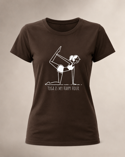 YOGA TIME - Women's Round Neck T-Shirt