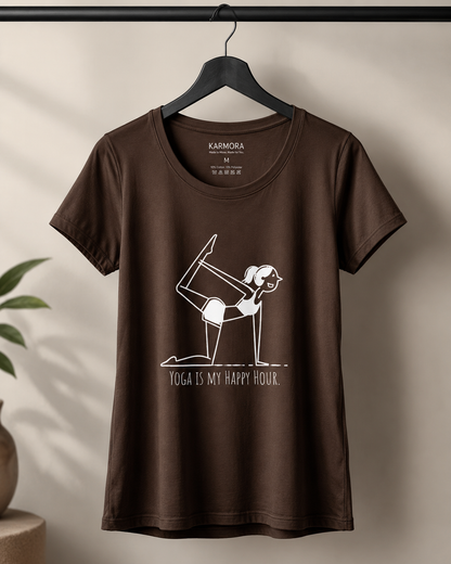 YOGA TIME - Women's Round Neck T-Shirt