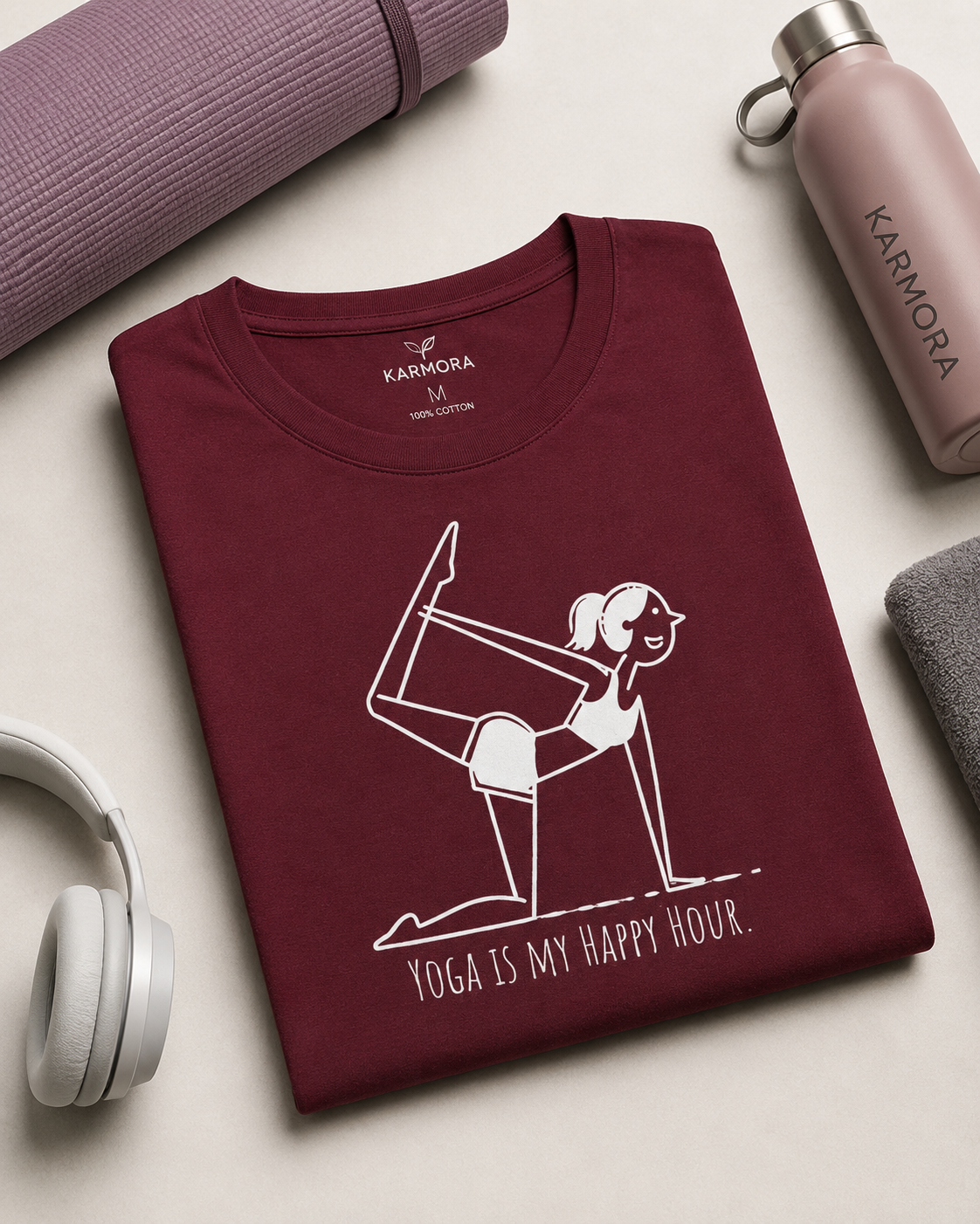 YOGA TIME - Women's Round Neck T-Shirt