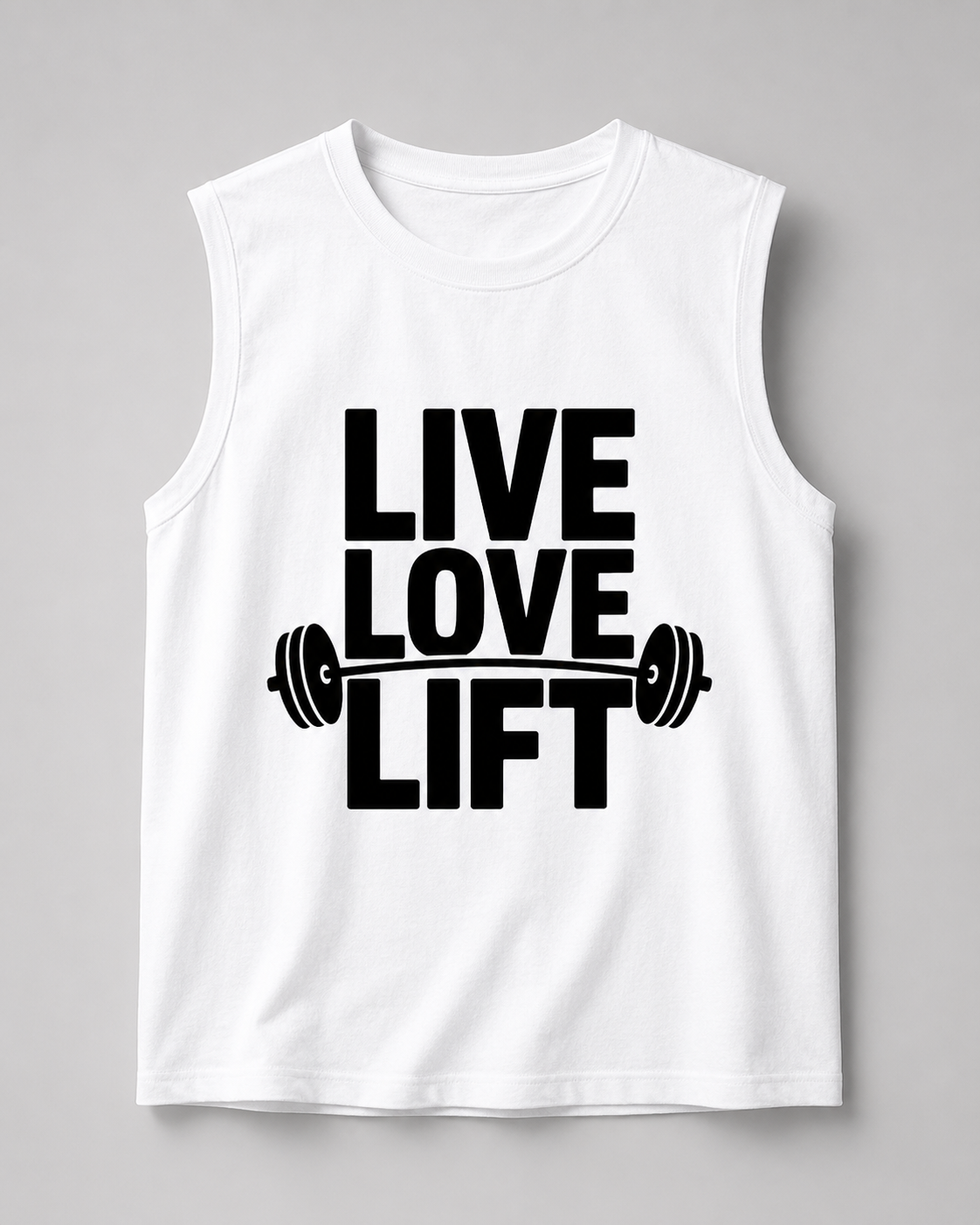 LIVE LOVE LIFT - Men's Sleeveless T-Shirt