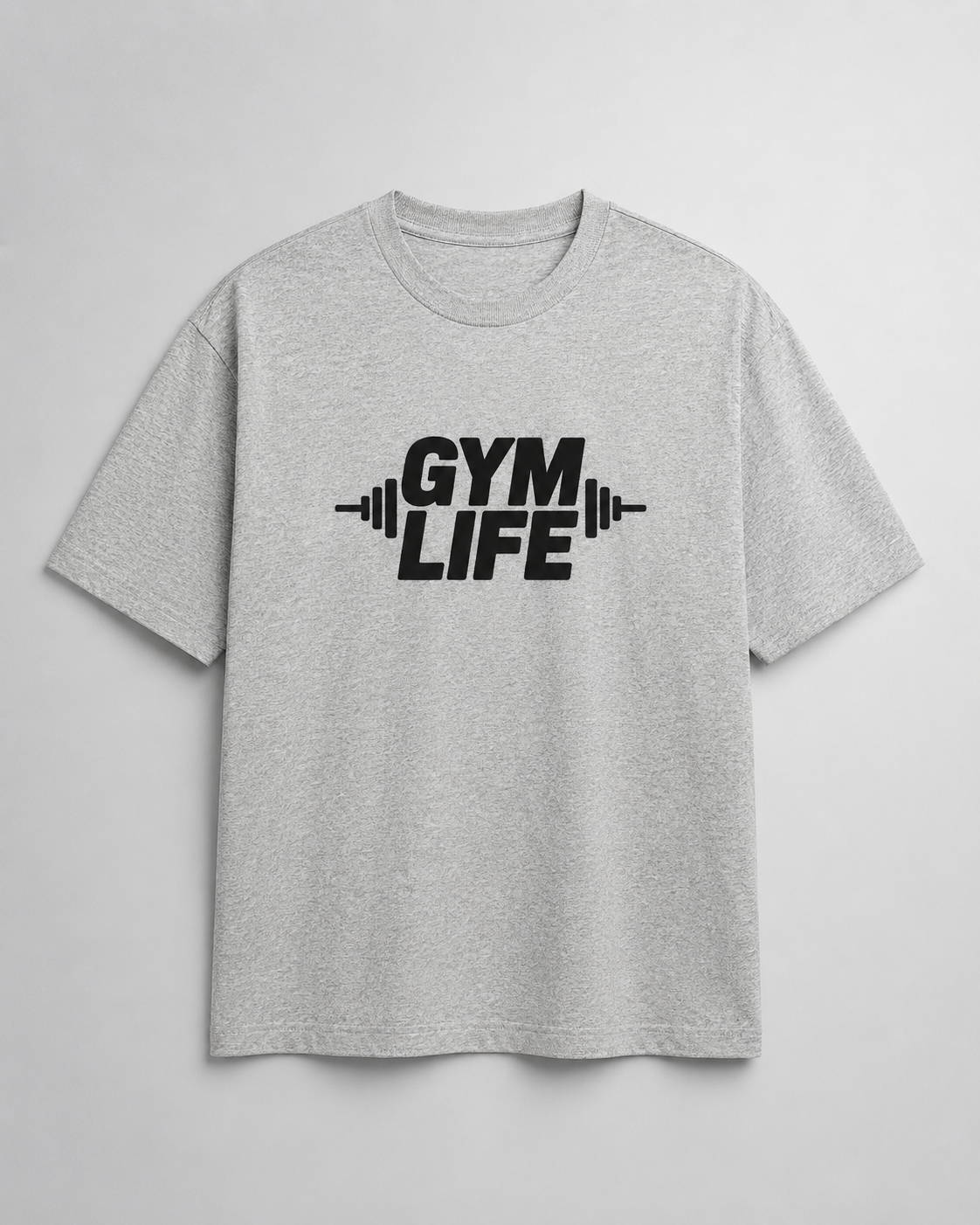 GYM LIFE - Round Neck Unisex T-Shirt