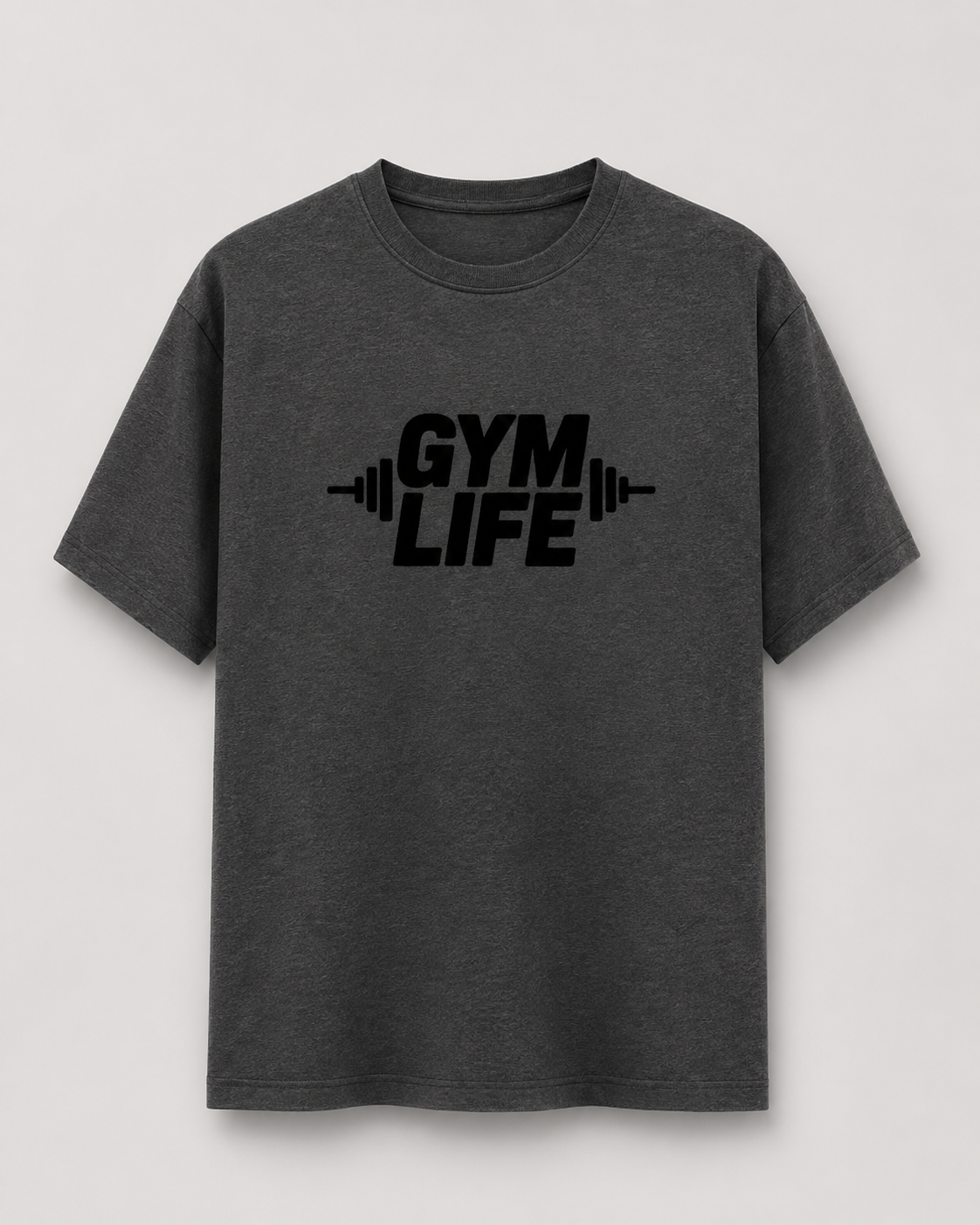 GYM LIFE - Round Neck Unisex T-Shirt