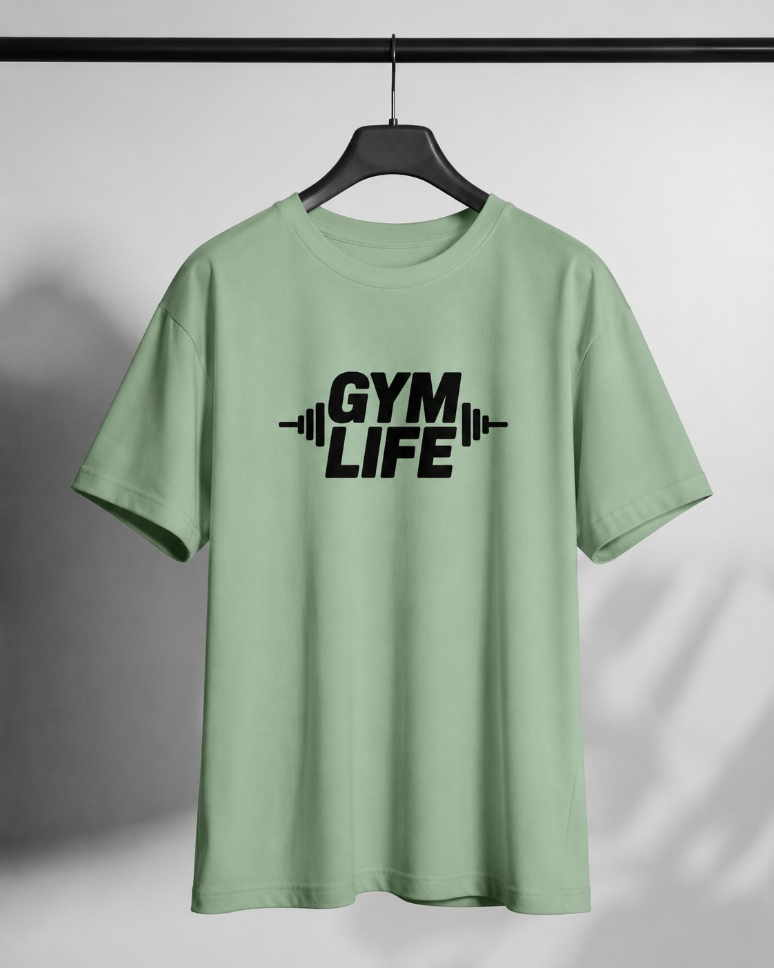 GYM LIFE - Round Neck Unisex T-Shirt