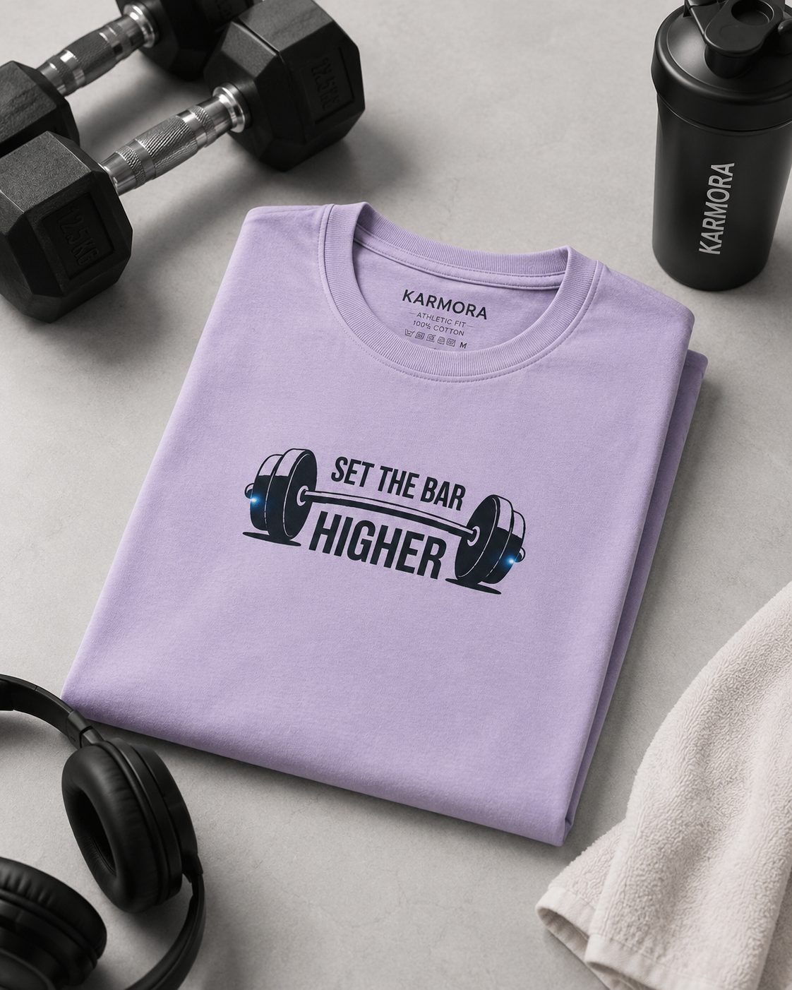 GYM BAR - Round Neck Unisex T-Shirt