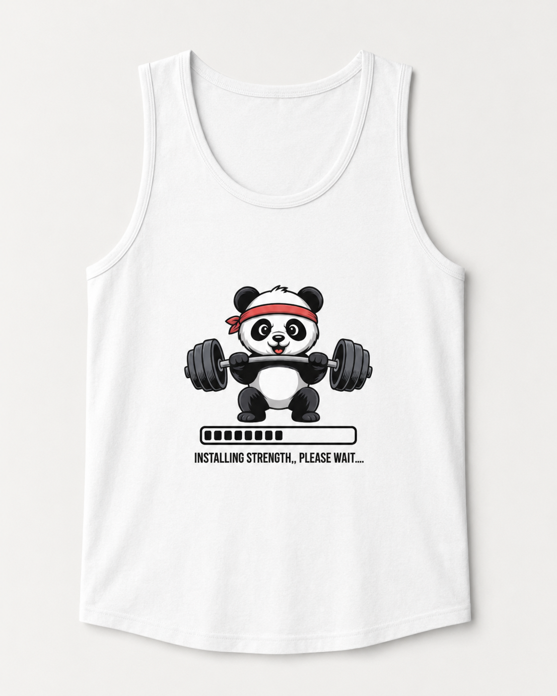 CUTE GYM PANDA - Women's Tank Top