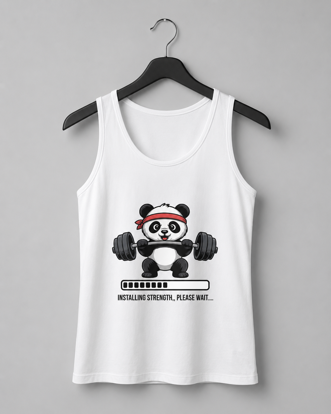 CUTE GYM PANDA - Women's Tank Top