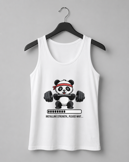 CUTE GYM PANDA - Women's Tank Top