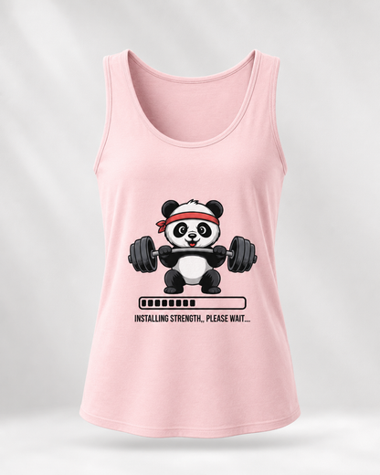 CUTE GYM PANDA - Women's Tank Top